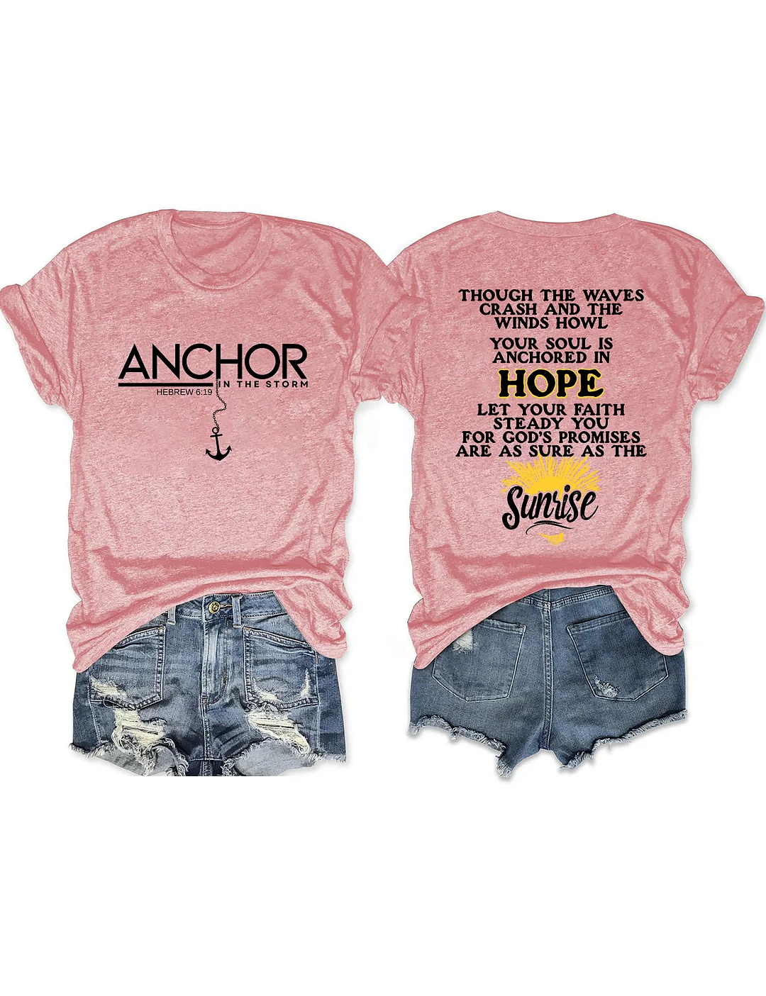 Anchor In The Storm Faith T-shirt