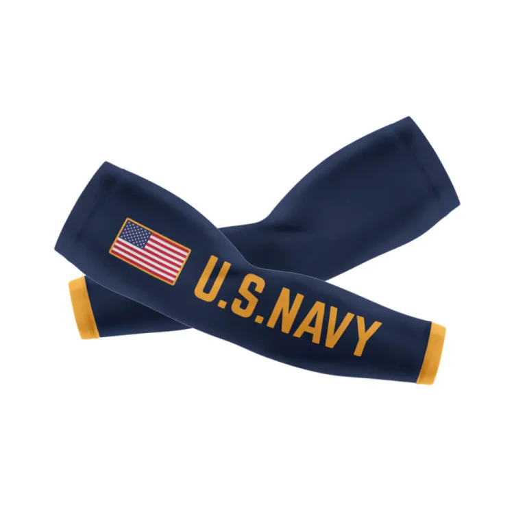 Navy Arm And Leg Sleeves