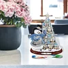 DIY Christmas Snowman Diamond Painting Desktop Ornaments