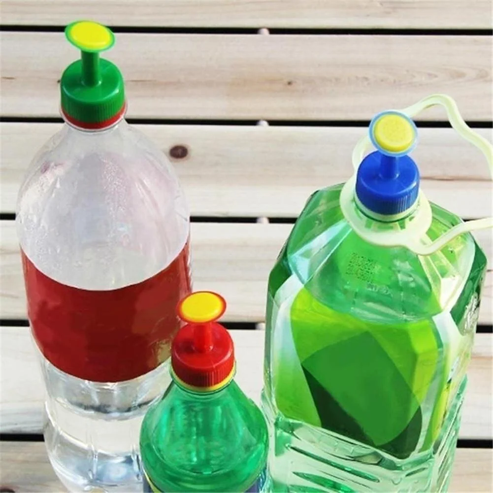 Plastic Portable Home Pot Watering Bottle Water Cans Small Sprinkler Nozzle