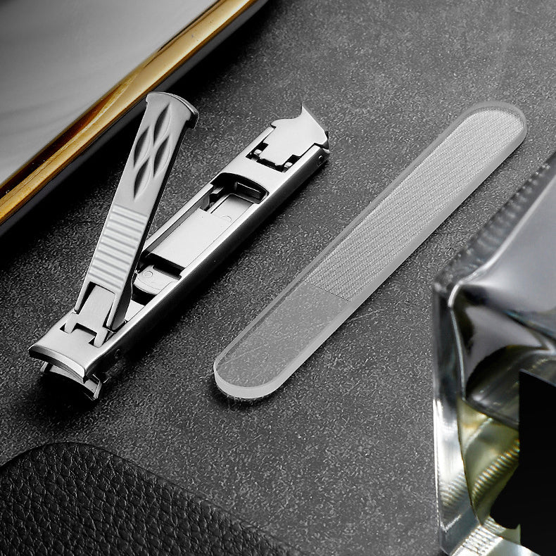 Portable Double-ended Dual-purpose Folding Nail Clipper