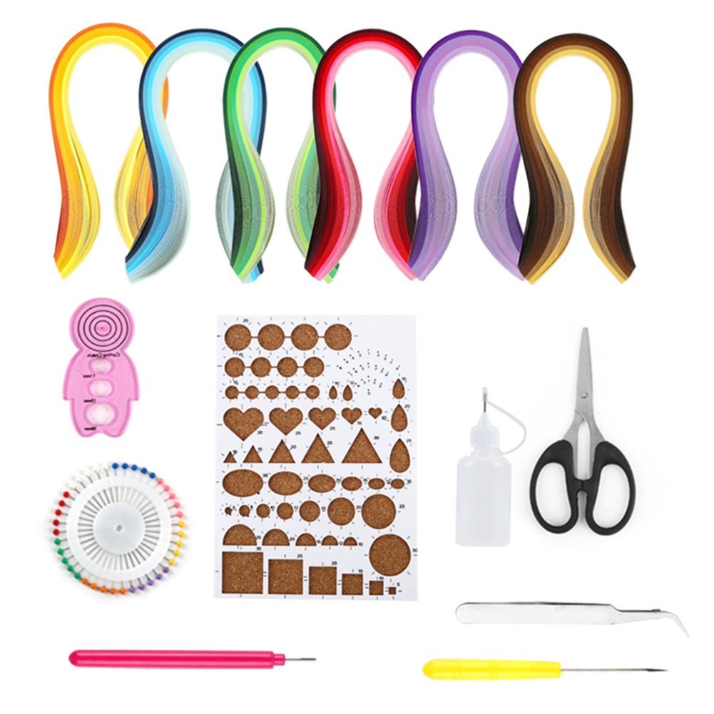 

14pcs DIY Paper Quilling Template Mold Board Kit, 501 Original