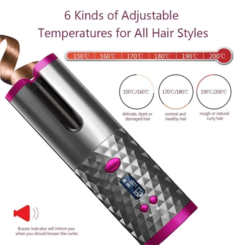 🔥Last Day Promotion 49% OFF & Free Shipping🔥Auto Rotating Ceramic Hair Curler