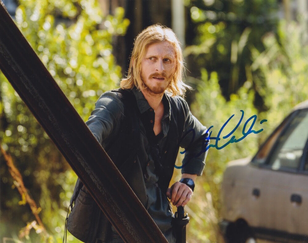 Austin Amelio (The Walking Dead) signed 8X10 Photo Poster painting