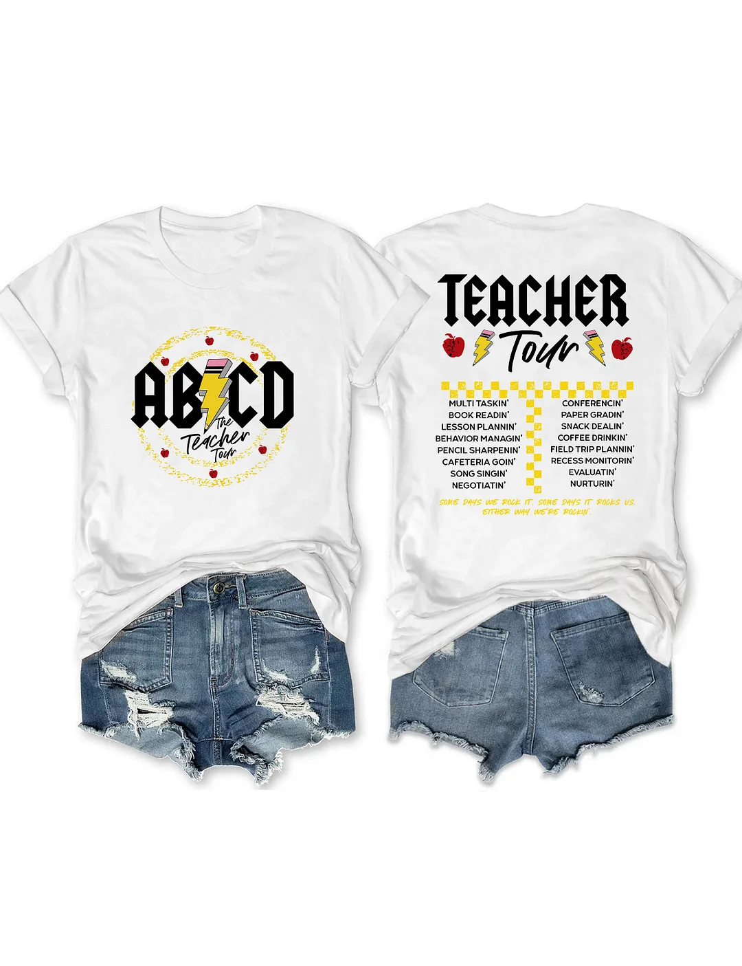 ABCD Teacher Tour T-shirt