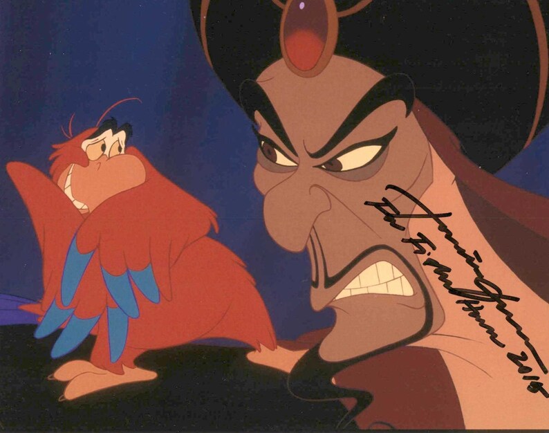 Jonathan man Signed Autographed Aladdin