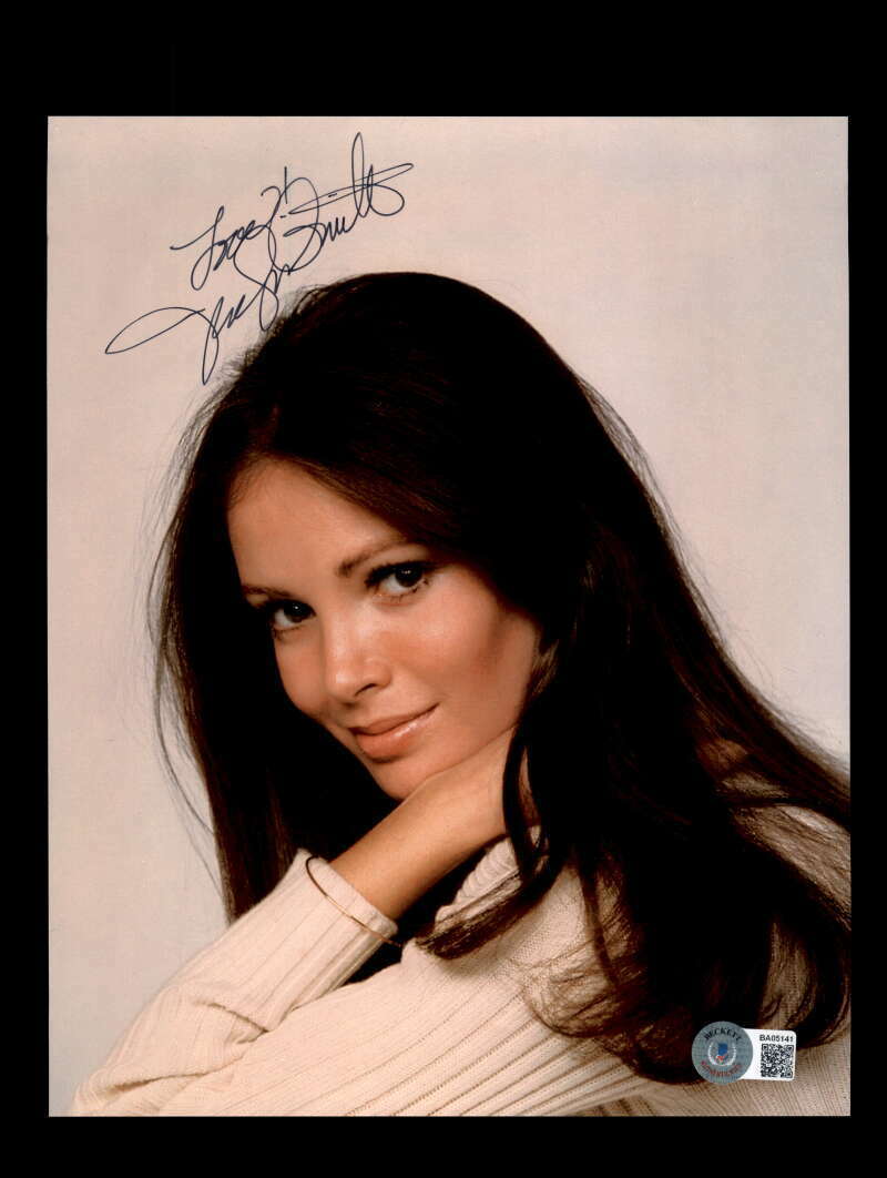 Jaclyn Smith BAS Beckett Cert Signed 8x10 Photo Poster painting Autograph