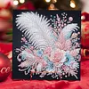 6Pcs plume-bricolage carte de voeux