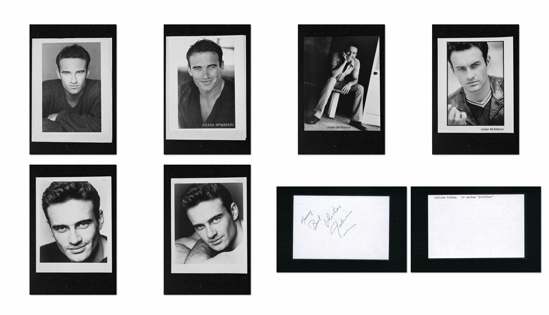 Julian Mcmahon - Signed Autograph and Headshot Photo Poster painting set - Fantastic Four