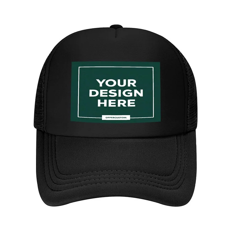 Personalized Custom  Mesh Baseball Cap Made in USA