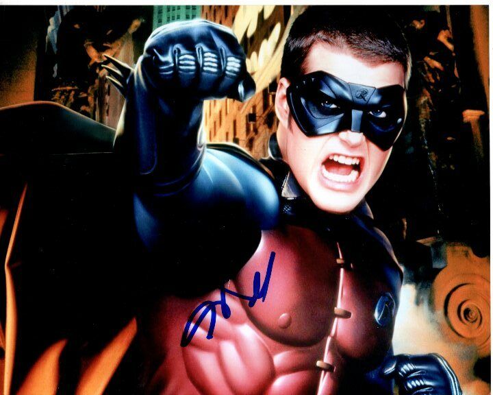 CHRIS O'DONNELL Signed Autographed 8x10 BATMAN & ROBIN Photo Poster painting