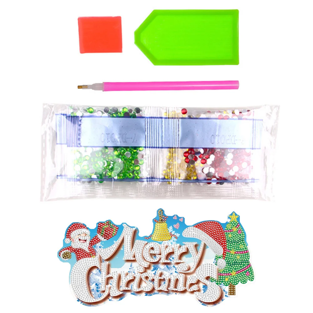 DIY New Diamond Painting Random Stickers Christmas Home Decoration