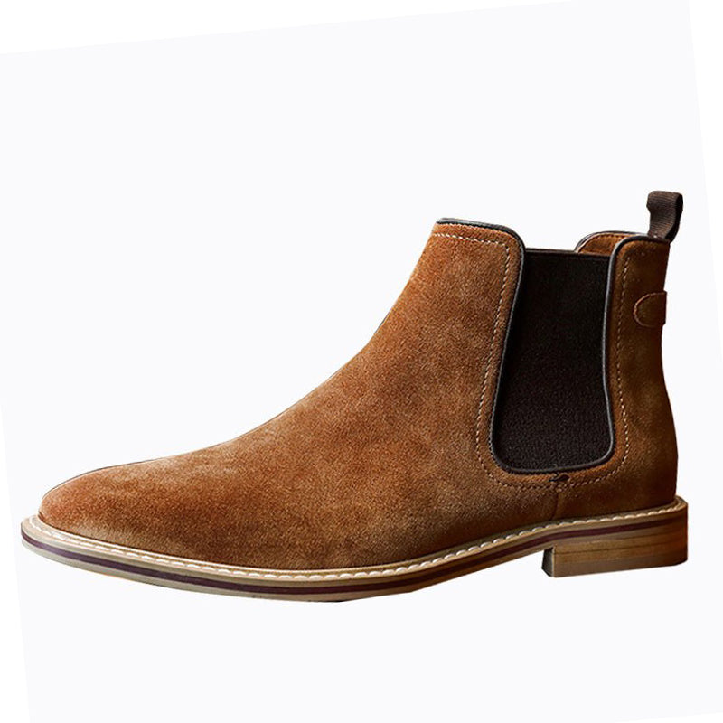Leather Fleece Ankle Boots DANRRIO.COM DANRRIO