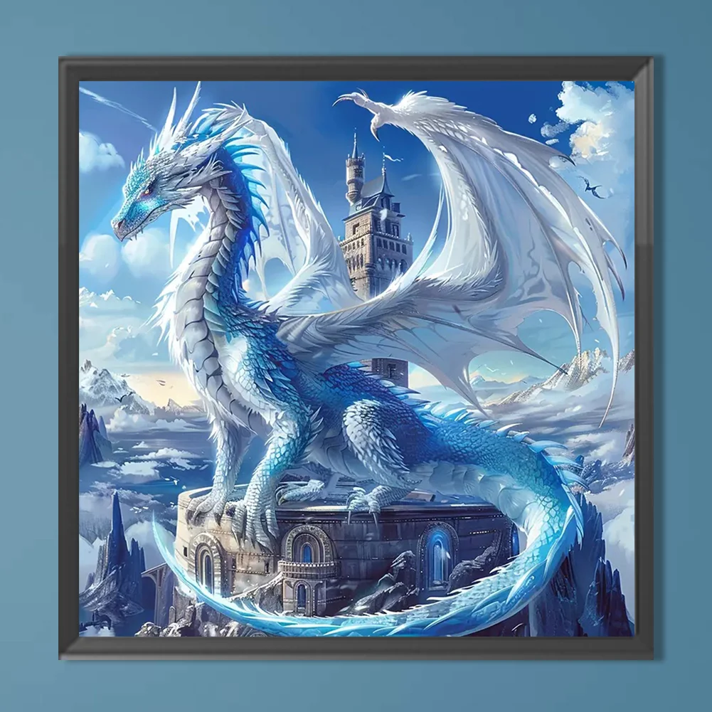 Diamond Painting - Full Round Drill - Dragon(Canvas|40*40cm)