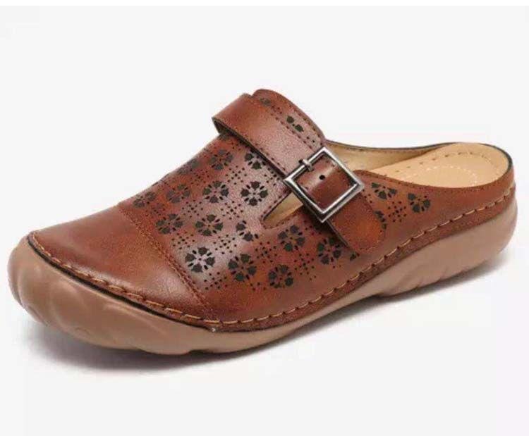 hollow carved casual sandals