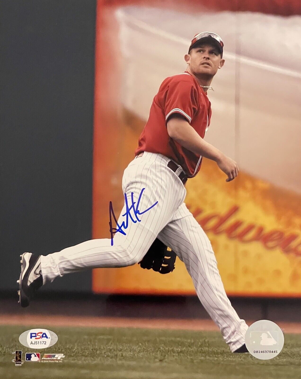 Austin Kearns Signed Autographed Cincinnati Reds 8x10 Photo Poster painting Indians PSA/DNA