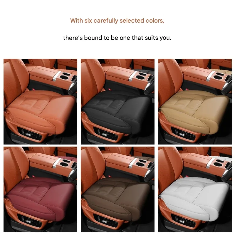Car Nappa leather full-coverage seat covers -- Car seats converted into soft sofas