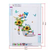 Diamond Painting-DIY Crystal Rhinestone Sunflower Butterfly High Heel