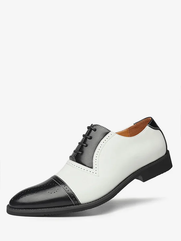 Men Party Shoes  Oxfords Patchwork Formal Occasion Shoes Novameme