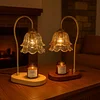 Lily Of the Valley Wax Melting Lamp Aromatherapy Lamp French Retro Bedroom Bedside Lamp Home Decoration Atmosphere Table Lamp