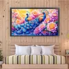 Peacock-11CT Stamped Cross Stitch 90*50cm/35.43*19.69in (Big Size)