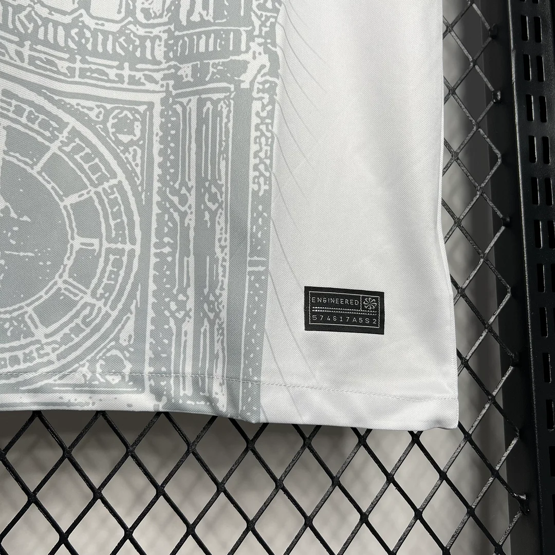 2024 England Special Edition White Soccer Jersey Thai Quality