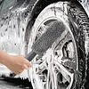 Car Wash Brush Microfiber Tire Scrubber Wheel & Rim Cleaner Brush Dust Remover