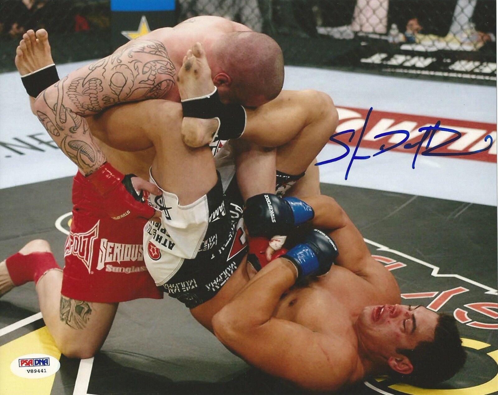 Shane Del Rosario Signed UFC 8x10 Photo Poster painting PSA/DNA COA StrikeForce Picture Auto'd 2