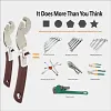 Multifunctional wrench tool set movable pipe wrench self-locking multifunctional fast household external hexagonal small wrench