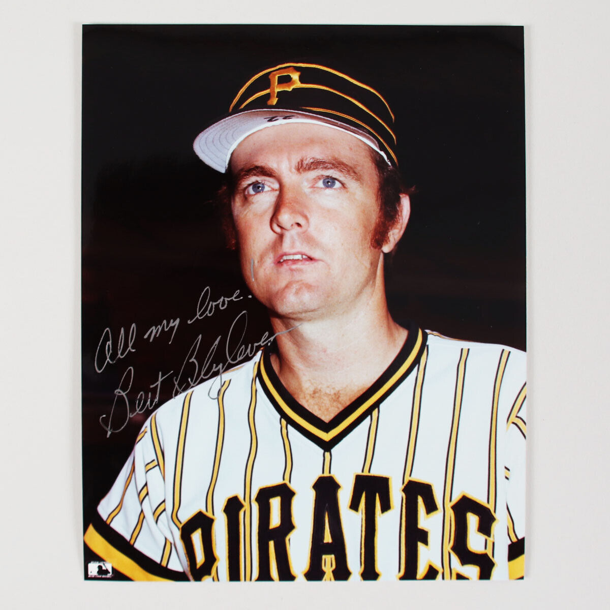 Bert Blyleven Signed Photo Poster painting 8x10 Pirates - COA