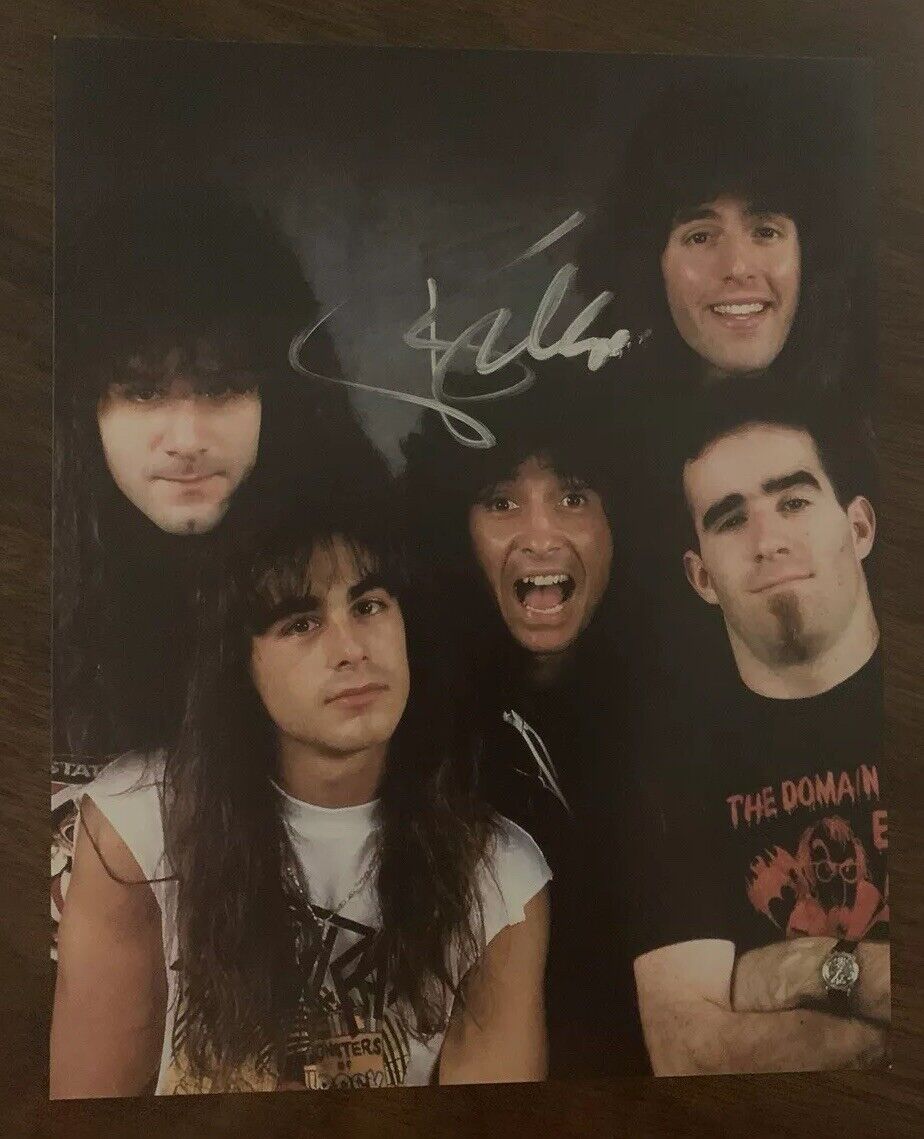 Frank Bello Signed 8x10 Photo Poster painting Heavy Metal Anthrax