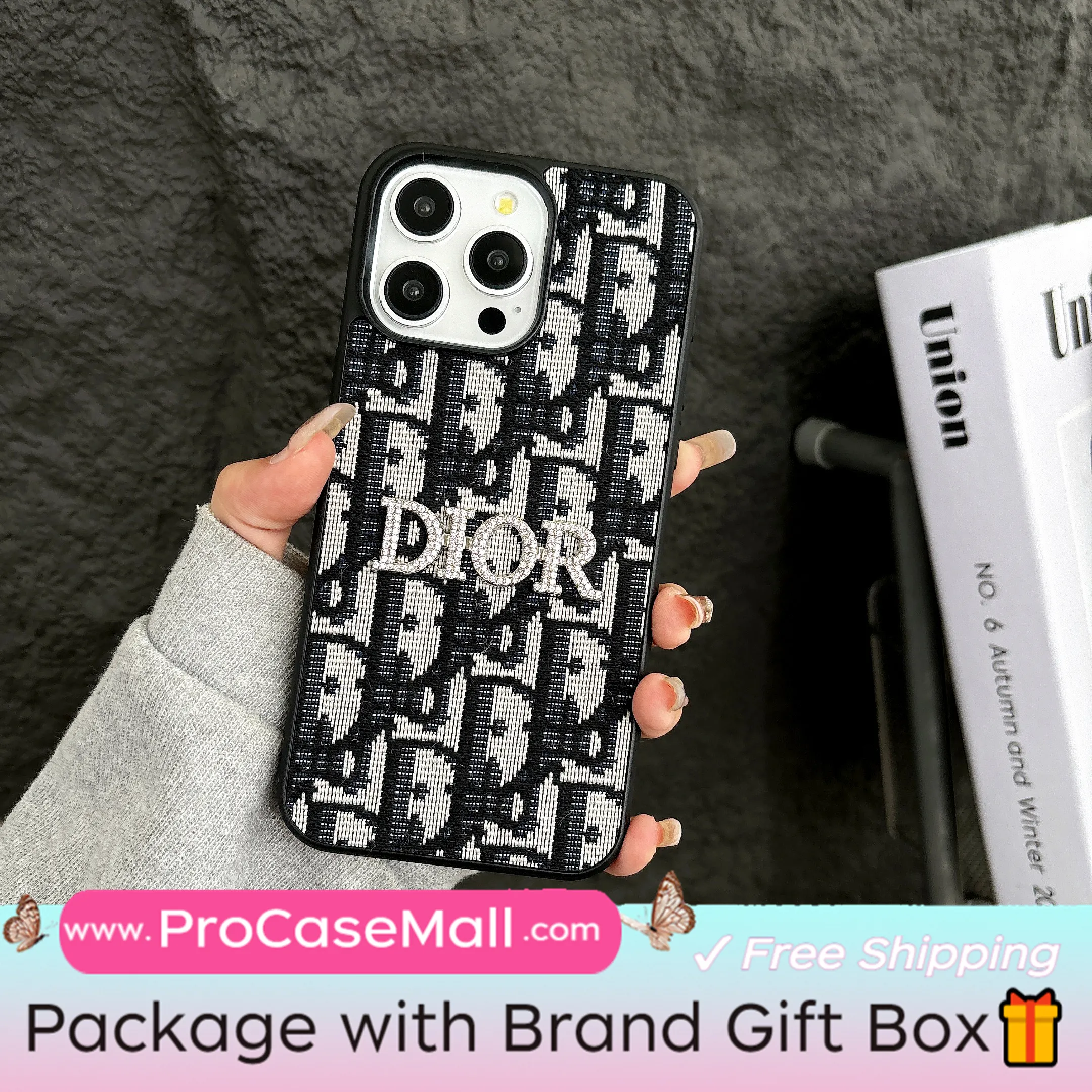 Charming Dior Logos Monograms Design Apple iPhone Case