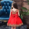 Flower Girl Dress Elagent Baptism Birthday Party Wedding Lace Tutu Dress - honeylives