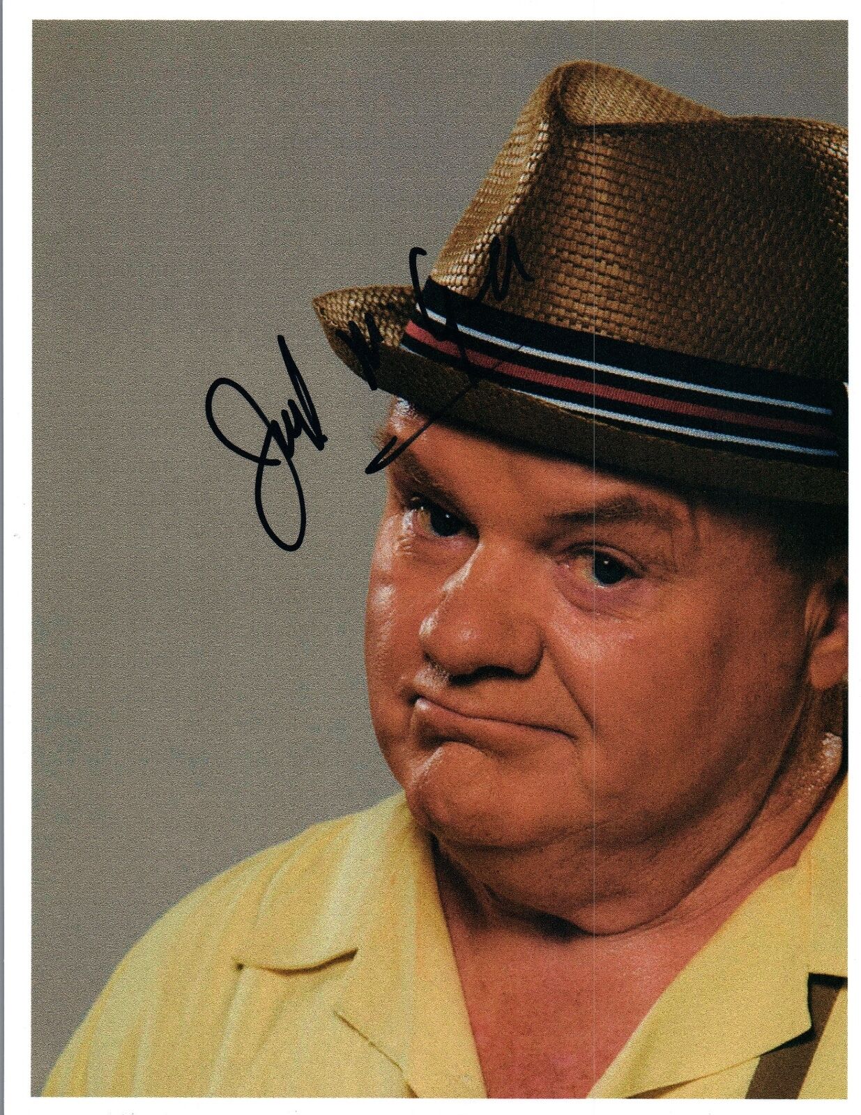 Jack McGee Signed Autographed 8x10 Photo Poster painting The Fighter Rescue Me COA VD