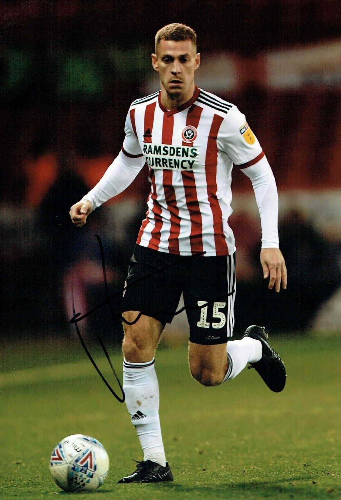 Paul COUTTS Sheffield United Signed Autograph 12x8 Photo Poster painting AFTAL COA Sheff Utd