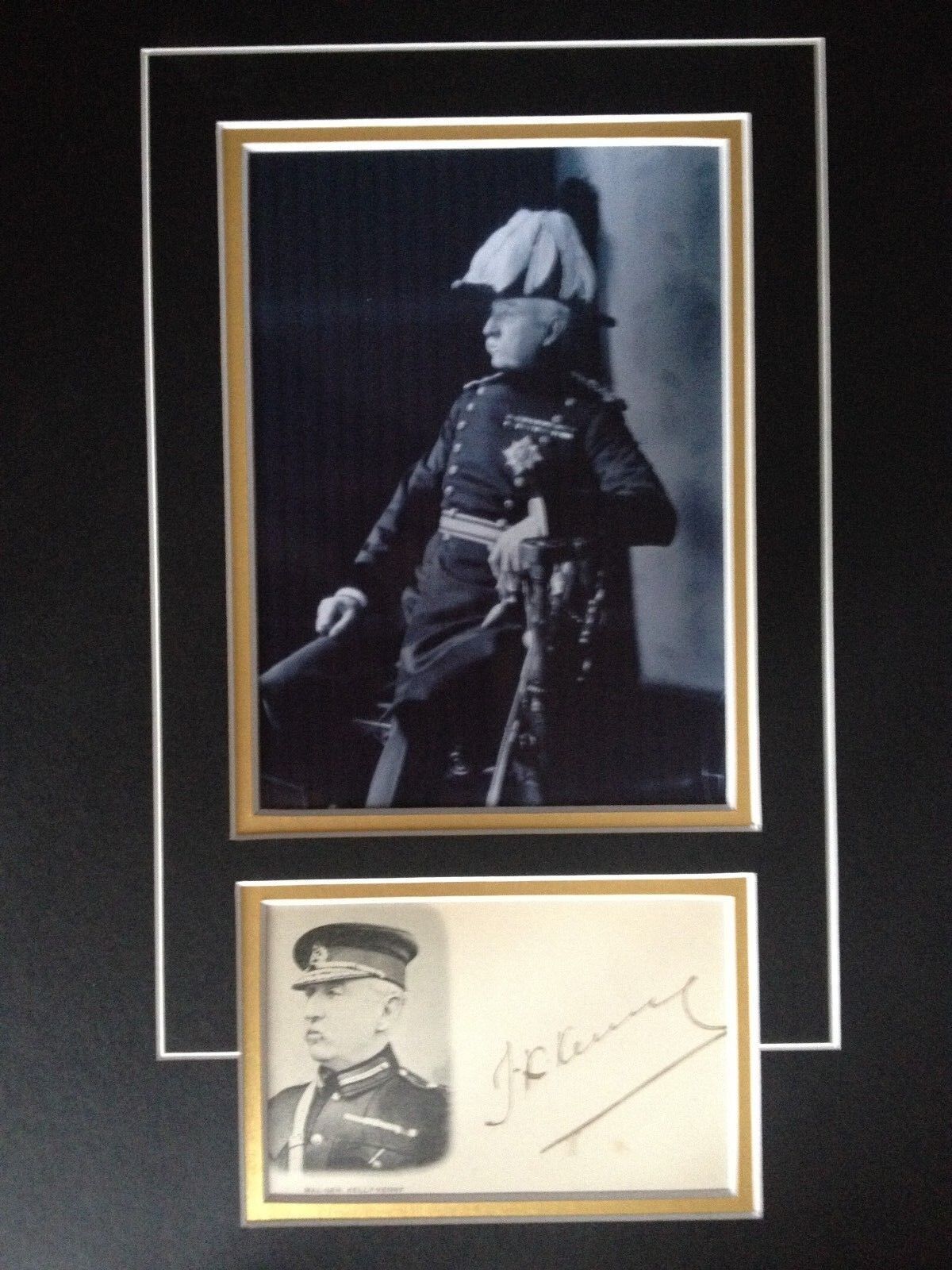 THOMAS KELLY KENNY - ARMY GENERAL - BOER WAR - SIGNED Photo Poster painting DISPLAY