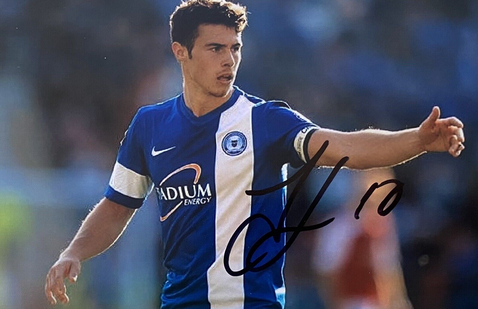 Tommy Rowe Genuine Hand Signed Peterborough United 6X4 Photo Poster painting