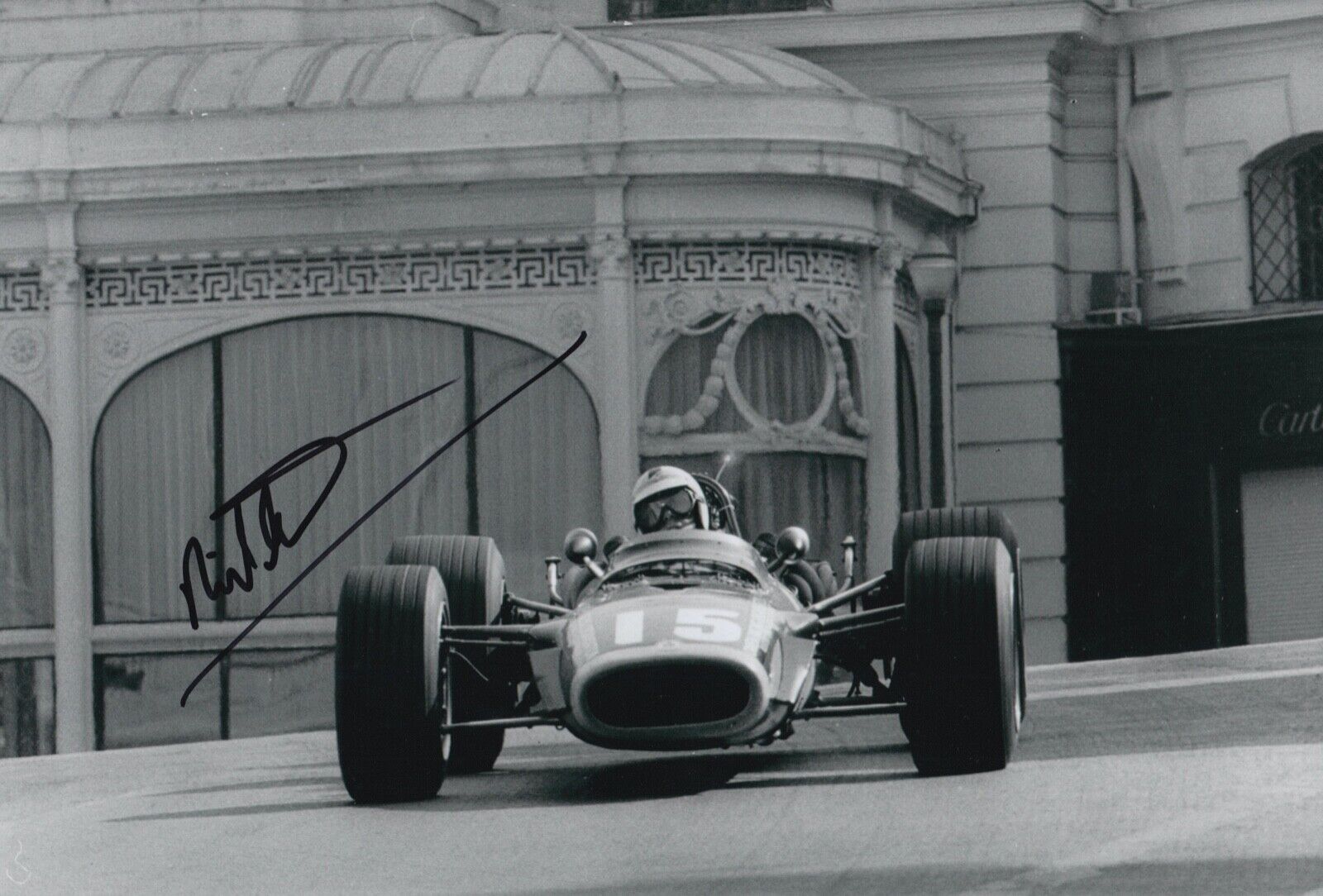 RICHARD ATTWOOD HAND SIGNED 12X8 Photo Poster painting FORMULA 1 AUTOGRAPH F1 5