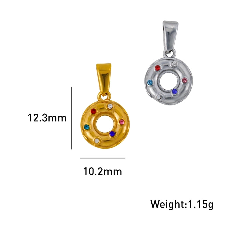 Animal Fruit Rose Pendant Melon Seed Buckle Earring Findings