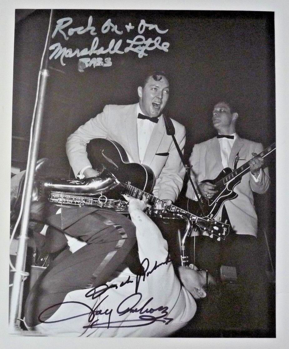 Bill Haley Comets x2 Signed Autograph 9x12 Book Photo Poster painting PSA Beckett Guarantee F3