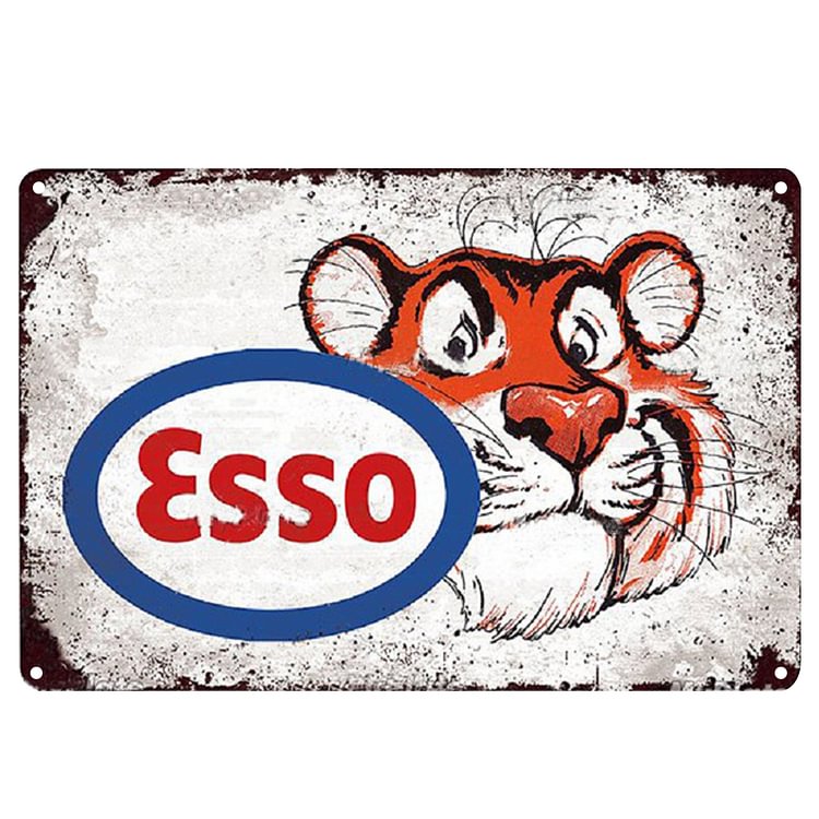 Esso Gas Station - Vintage Tin Signs/Wooden Signs - 8*12Inch/12*16Inch
