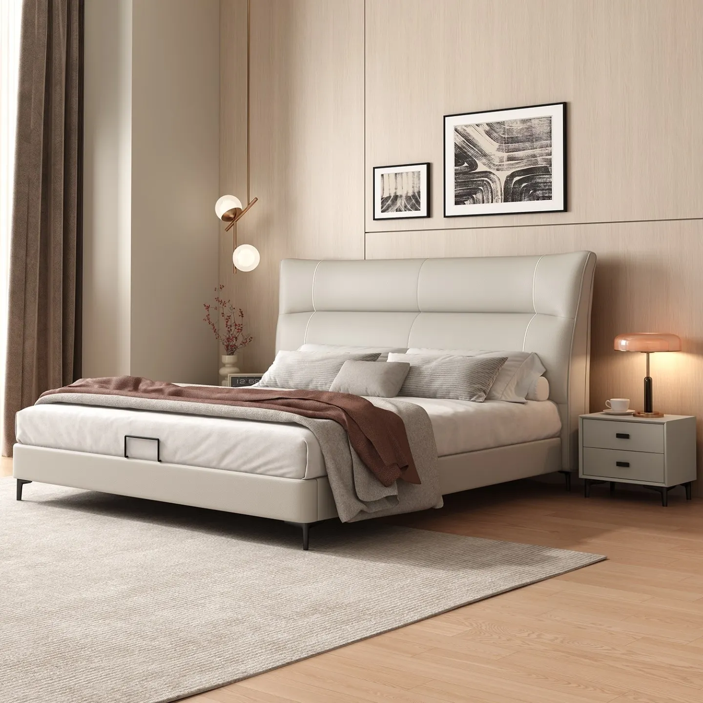 Upholstered Bed 220678