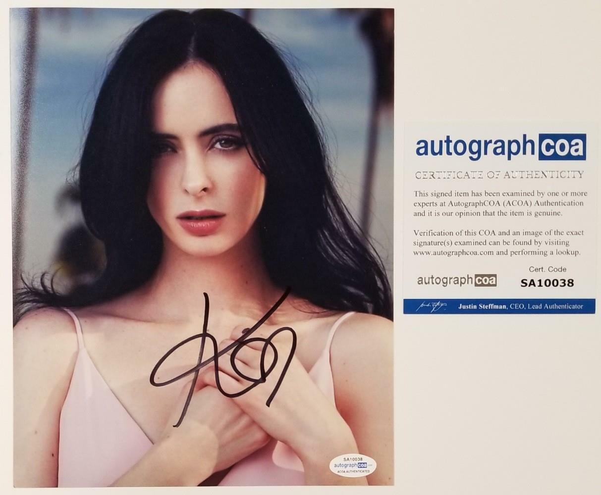 Krysten Ritter signed 8x10 Photo Poster painting Jessica Jones Actress Auto ~ Autograph COA