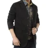Men's Plus Size Cotton Casual Blazer Jacket