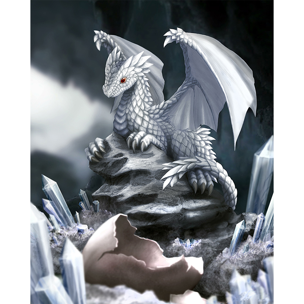 

Dragon - Round/Square Drill Diamond Painting 40*50cm, Round diamond 40*50cm, 501 Original