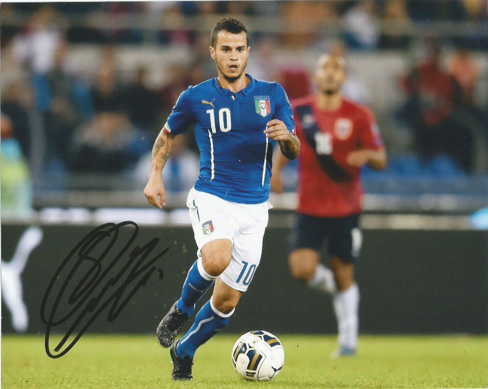 Italy Sebastian Giovinco Autographed Signed 8x10 Photo Poster painting COA D