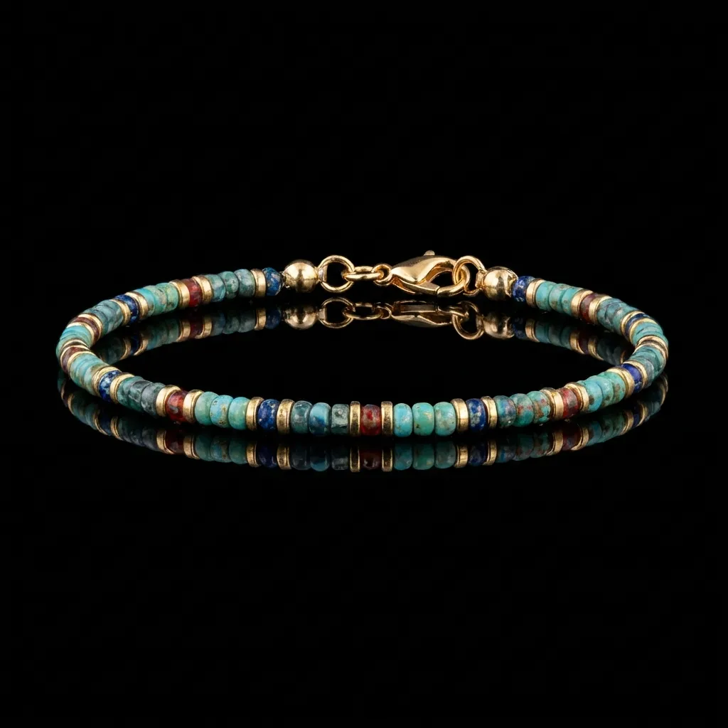JiStones Artisan Miyuki Bead Collection | Handcrafted Vintage Gold-Plated Jewelry