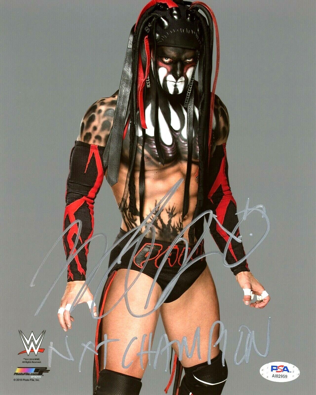 WWE FINN BALOR HAND SIGNED AUTOGRAPHED 8X10 WRESTLING Photo Poster painting WITH PSA DNA COA 11