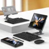 Compatible With Samsung Galaxy Z Fold 6/5/4/3/2, Metal 360-Degree Rotating Magnetic Set Includes Mini Wireless Bluetooth Keyboard, Mouse, Comfortable Adjustable Mobile Phone Holder, Capacitive Pen, S Pen Holder, Easy To Carry