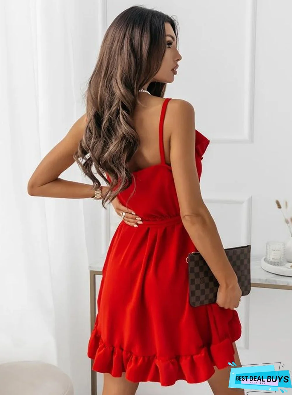 New Va Va Voom Suspender Dress